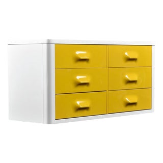 Restored Broyhill Chapter One Space Age Raymond Loewy Style Dresser For Sale
