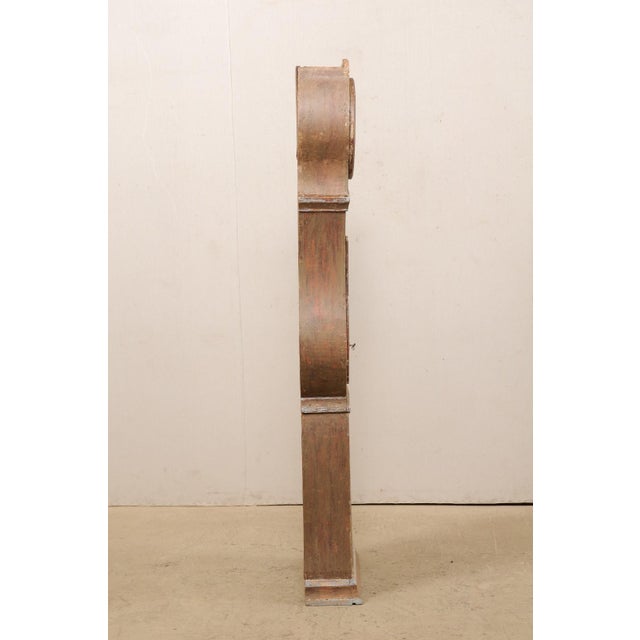 Brown A Swedish Mora Floor Clock, 19th Century For Sale - Image 8 of 11