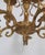 Antique Brass 10-Light Chandelier For Sale - Image 4 of 7