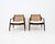 Mid-Century Modern Model 400 Lounge Chairs attributed to Hartmut Lohmeyer for Wilkhahn, 1950s, Set of 2 For Sale - Image 3 of 13