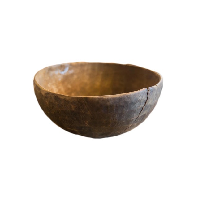 Vintage Wooden African Bowl For Sale In New York - Image 6 of 6