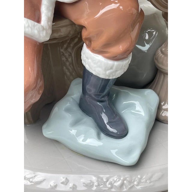 Lladro Santa Figurine #1813 'Christmas Journey' Retired 1996 For Sale - Image 14 of 16