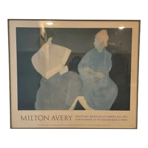 1982 Milton Avery Exhibition Poster, Whitney Museum of Modern Art