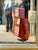 Wood Renée Berger, Signed Manhattan Street Scene with Pedestrians, 1980 For Sale - Image 7 of 9