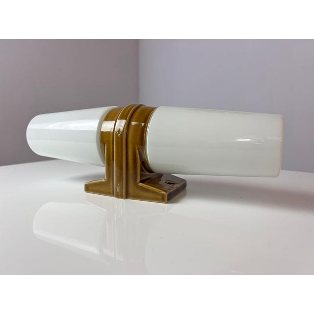 Brown Model 6060 Wall Lamp by Sigvard Bernadotte for Ifö For Sale - Image 9 of 10