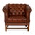Chesterfield Club Chair in Leather For Sale - Image 11 of 15