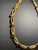 MCM Jewelry by Trifari "Twisted Cord" Golden Rope Link Choker Necklace For Sale In South Bend - Image 6 of 8