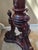 Mid 20th Century Antique Torchier Carved Mahogany Display Plant Stand - 5 Foot For Sale - Image 5 of 17
