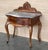 French Pair of Nightstand Tables With Crest & Carved Drawer and Cabriole Legs For Sale - Image 4 of 10