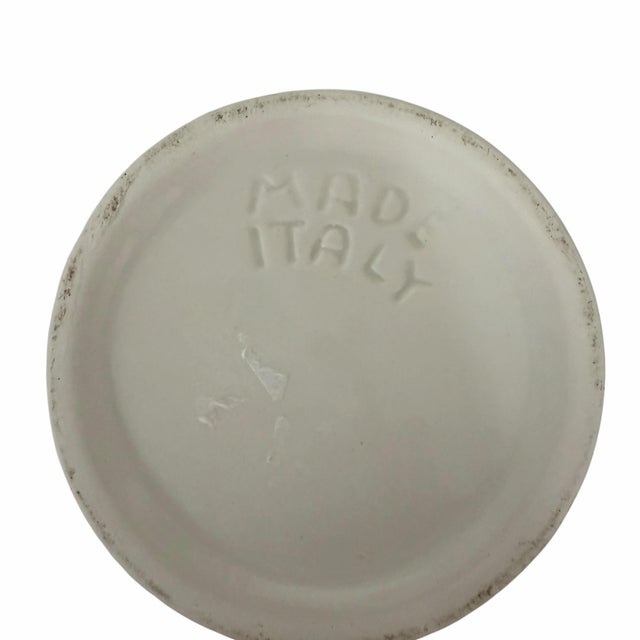Late 20th Century Vintage Italy Condiment Jelly Jar Server For Sale - Image 5 of 5