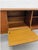 Mid Century Modern Teak Credenza by Stonehill | Long Sideboard With Funky Sculpted Pulls and Sled Legs, Made in England, C. 1960’s For Sale - Image 13 of 18