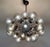 Metal 21st Century Ovale Bronze Smoky Murano Sputnik Chandelier by Fabio LTD For Sale - Image 7 of 9