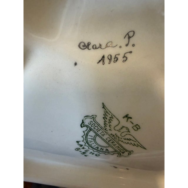 Mid 20th Century Italian Exquisite Relish Plate For Sale - Image 5 of 7