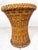 Vintage Braided Wicker Dining Set- Table and 4 Chairs For Sale - Image 12 of 12