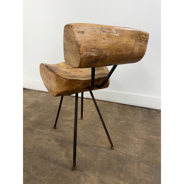 Mid 20th Century Mid 20th Century Set of Three Sculptural Brutalist Organic Mexican Modern Dining / Accent Chairs For Sale - Image 5 of 18