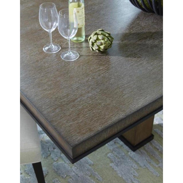 Century Furniture Mesa Pacific 119" Dining Table - Napa Cerused/Melange finish. Purchased in 2017, used in great...