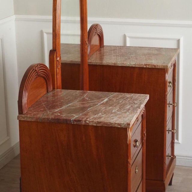 Dressing Table with Mirror, 1890s For Sale - Image 15 of 18