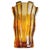 Art Deco Honey-Colored Glass Vase by Henri Heemskerk Scailmont, 1920s For Sale - Image 6 of 9