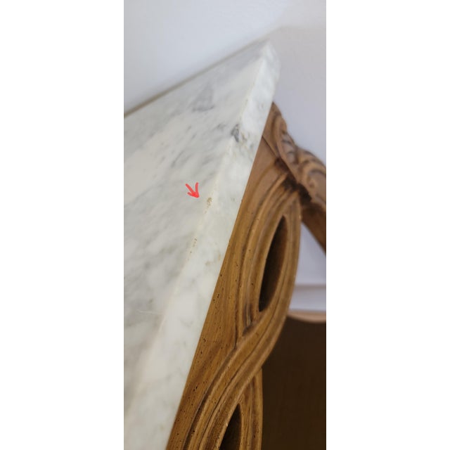 Mid 20th Century MCM Solid Marble Top Coffee and End Table Set For Sale - Image 14 of 18