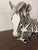 Vintage Pina Black & White Zebra Sculpture For Sale - Image 9 of 13