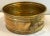 Nice round brass low planter!