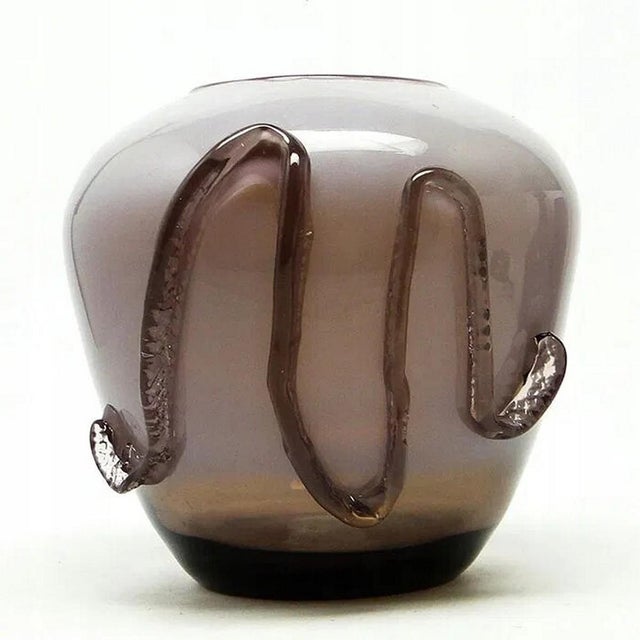 Vase by J. Słuczan-Orkusz for Cracow Institute for Glassworks, Poland, 1970s For Sale - Image 6 of 10