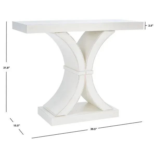 Safavieh Dryden Console - Cream For Sale - Image 4 of 10