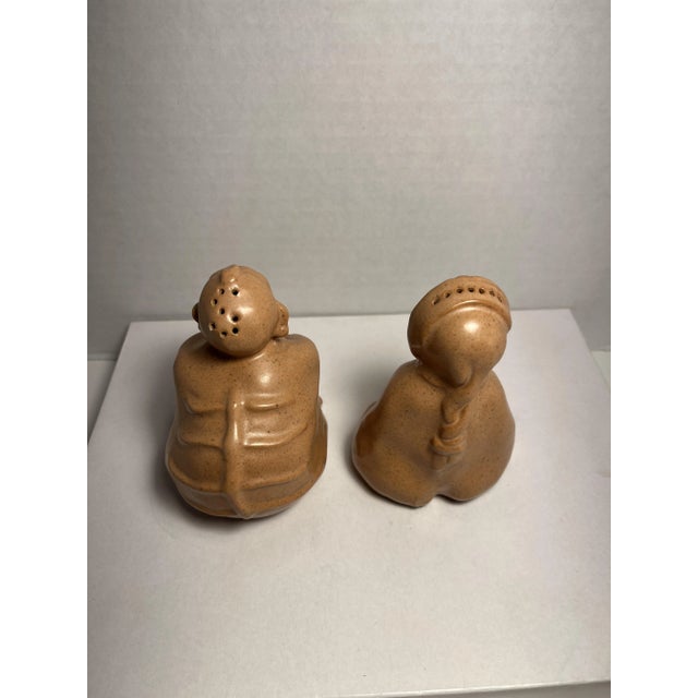 Vintage 1964 Senor Pico Restaurant Salt & Pepper Ceramic Shakers- a Pair For Sale - Image 4 of 8