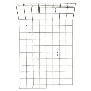 Mid-Century German Minimalist String Coat Rack, 1960s For Sale