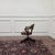 English Desk Chair in Teak and Leather For Sale - Image 4 of 8