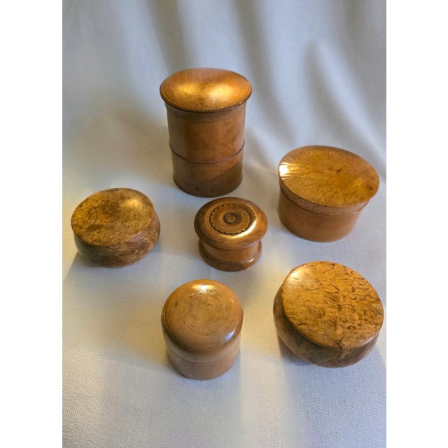 19th Century Set of 6, Antique Treen Collection For Sale - Image 5 of 7