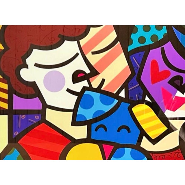 Bring joy, color, and optimism into your space with this signed and numbered serigraph by world-renowned Brazilian artist...
