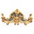 Baroque 19th Century Italian Giltwood Baldacchino Bed Crown For Sale - Image 3 of 5