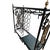 Mid-Century Regency Iron & Brass Wine Bar Console Table W/ Marble Top For Sale - Image 9 of 11