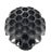 Black Anthracite Ceramic Sphere Sculpture by Alessio Tasca, Italy, 1960s For Sale - Image 8 of 10