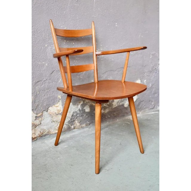 Scandinavian Office Chair, 1960s For Sale - Image 9 of 13