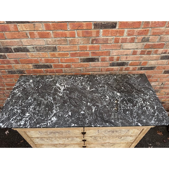 Late 19th Century 19th Century Bleached Louis Philippe Chest of Drawers For Sale - Image 5 of 14