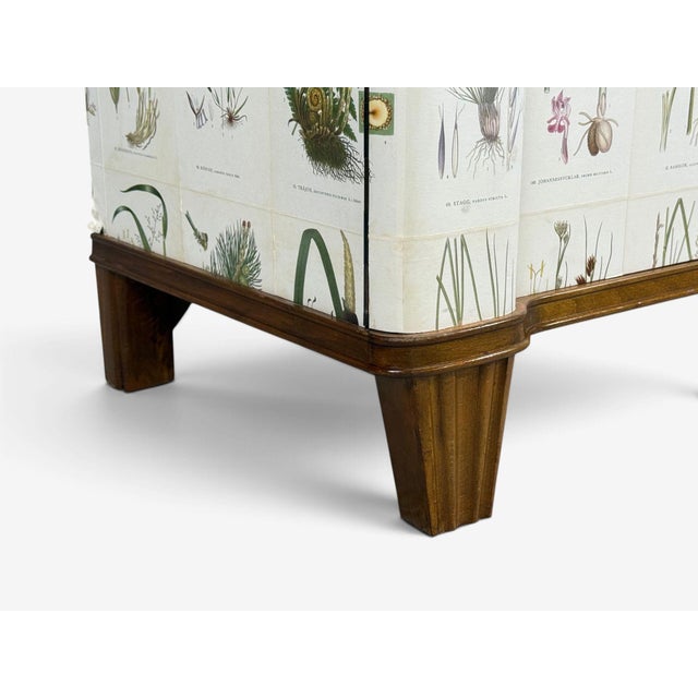 Swedish Modern, Monumental Nordens Flora Cabinet, Mahogany, Sweden, 1940s For Sale - Image 15 of 18