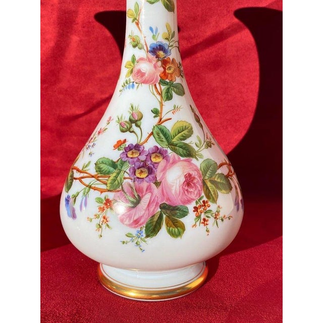 Opaline Vases, Set of 2 For Sale - Image 7 of 13