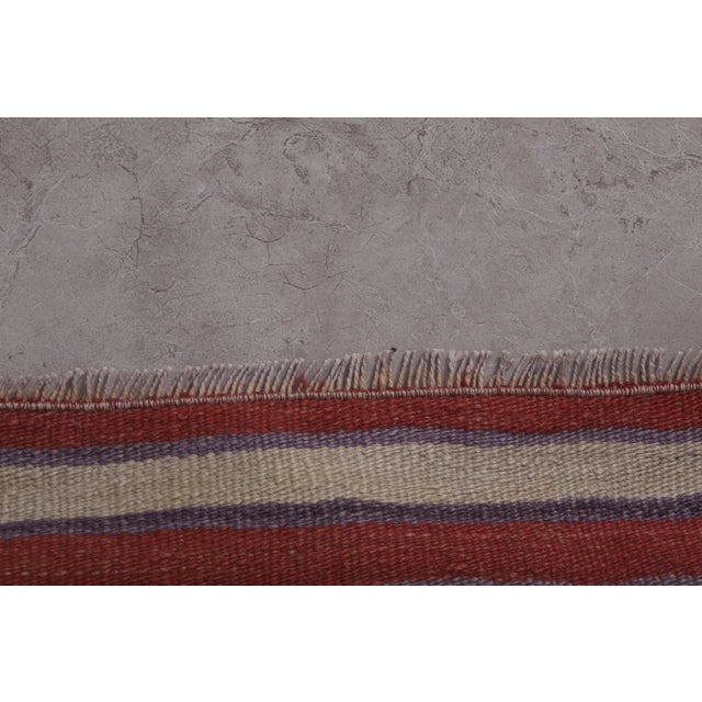 1960s Turkish Striped Kilim Runner Rug 2'2'' X 17'2'' For Sale - Image 11 of 13