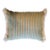 18" X 13" Geometric & Striped Decorative Pillow For Sale