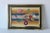 Abstract Vintage Needlepoint Tapestry Abstract Geometric Design Framed For Sale - Image 3 of 13