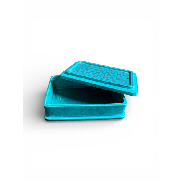 1930s 1940s Wilhelm Kåge for Gustavsberg 'Argenta' Trinket Box / Sweden For Sale - Image 5 of 6