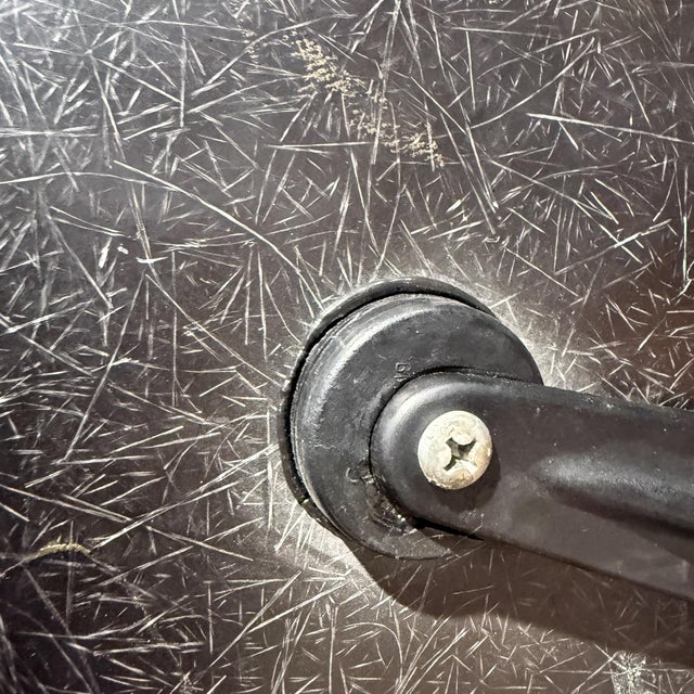 Black Fiberglass Desk Armchair Charles & Ray Eames Herman Miller Mid-Century For Sale - Image 12 of 15