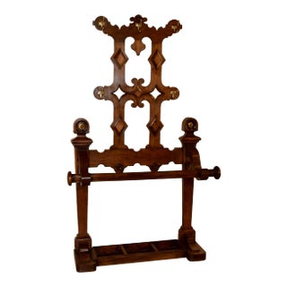 19th-C. English Hall Stand For Sale