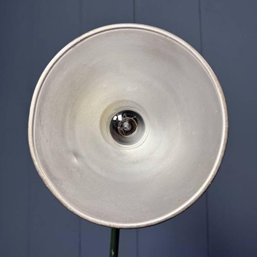 Bauhaus Dark Green Desk Lamp, 1930s For Sale - Image 9 of 18