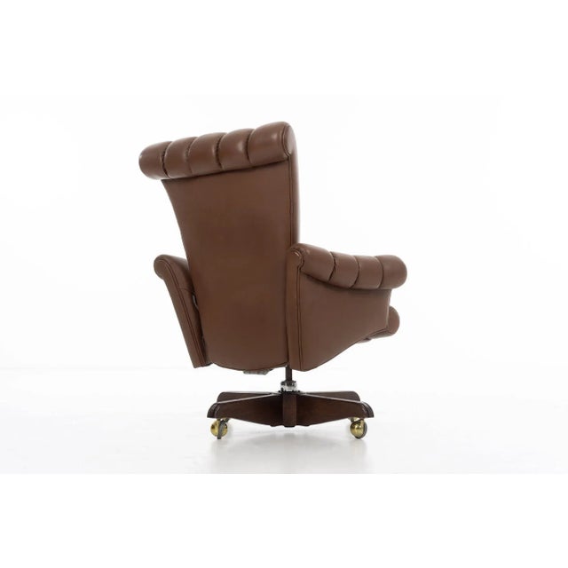 1960s 1960s Edward Wormley Executive Office Chair For Sale - Image 5 of 11