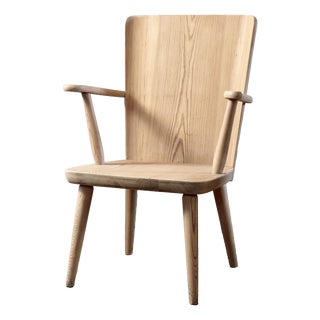 Pine Armchair by Göran Malmvall for Svensk Fur and Karl Andersson & Söner, Sweden, 1940s For Sale