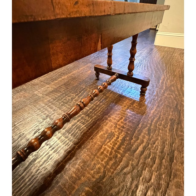 19th Century Victorian Tumbling Block Parquetry Low Occasional Table For Sale - Image 10 of 16