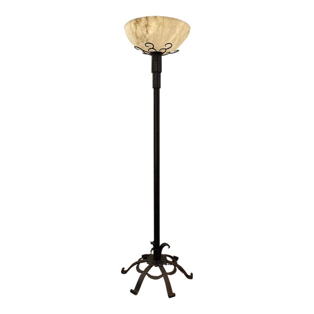 1920s French Art Deco Period Floor Lamp For Sale
